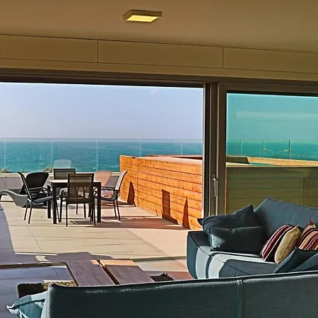 Villa Seascape Terraces Netanya Esterno foto